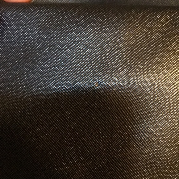 Calvin Klein Fragrance Zipper Tote Bag! Black with black and white stripes - Picture 8 of 8